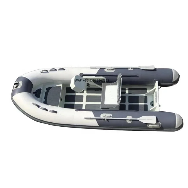 

13ft Rib390 Hypalon/PVC Aluminum Rhib Boats Rigid Inflatable Row Boats