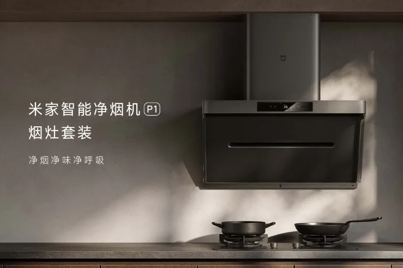 Suction Hood Net Hood P1 Intelligent Inverter Home Kitchen Large Suction Hood