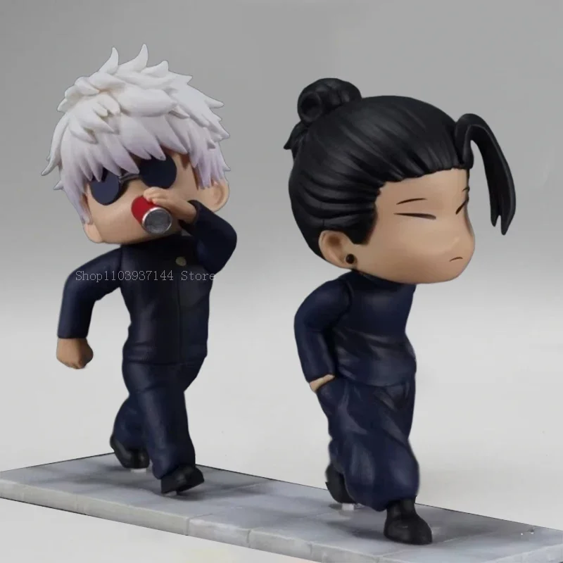 Anime Jujutsu Kaisen Dolls GK Geto Suguru Figure Mini Edition Gojo Satoru Figurine Q Version PVC Collection Birthday Gifts