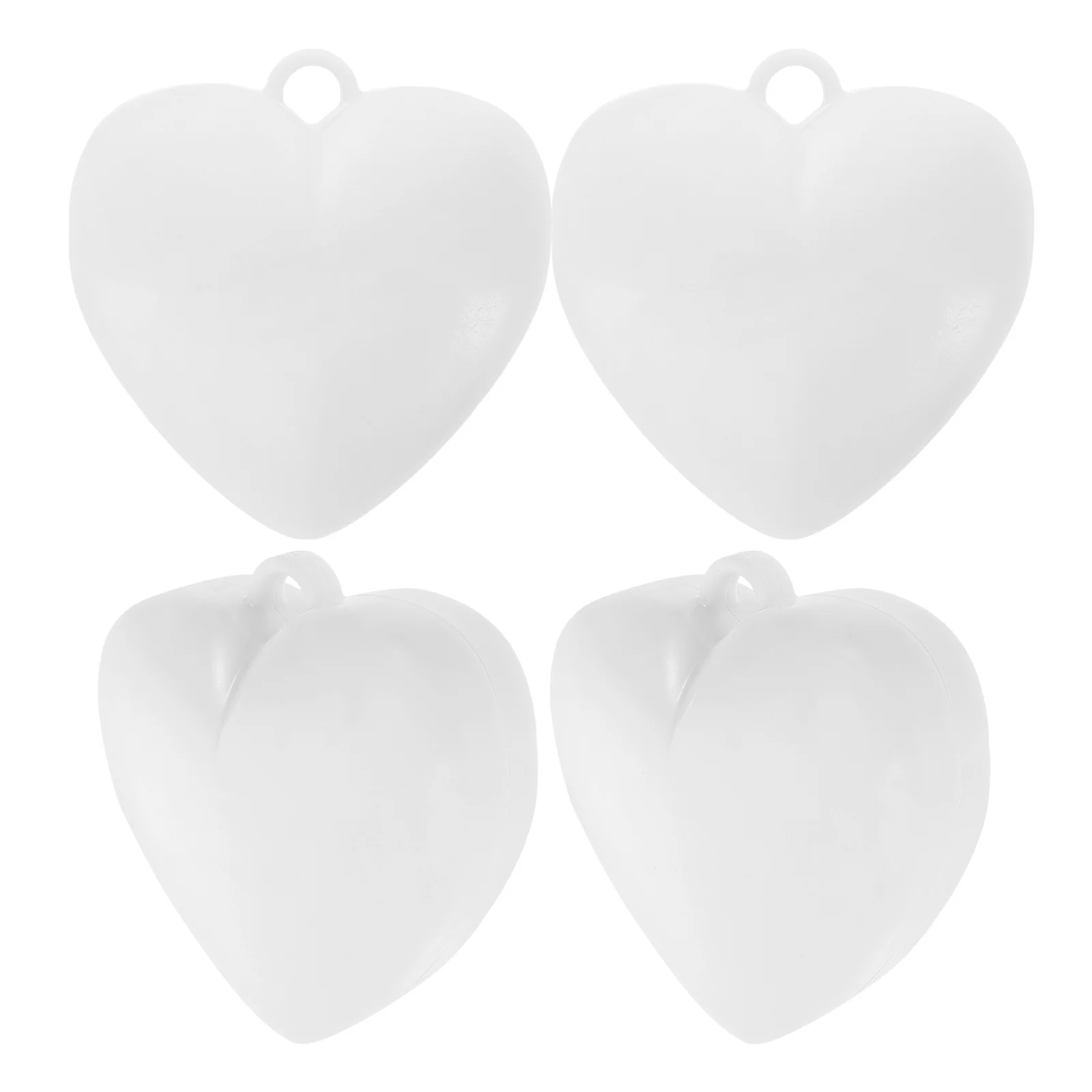 

4Pcs Heart Balloon Weights Resin Anchors Decorative Table Centerpiece Wedding Birthday Party Helium Balloon Holders