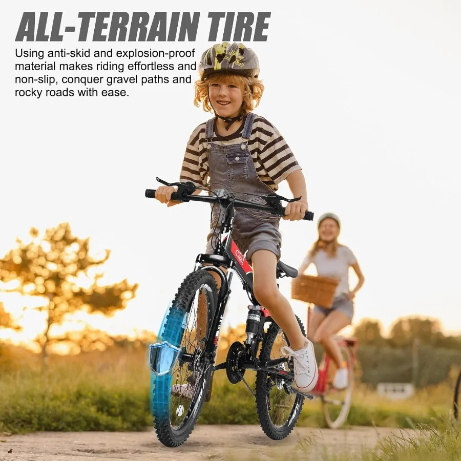 24 26 27.5 بوصة دراجات قابلة للطي للبالغين 21 سرعة دراجة هوائية جبلية دراجة الكبار مع إطار فولاذي عالي الكربون تعليق كامل دوا #3