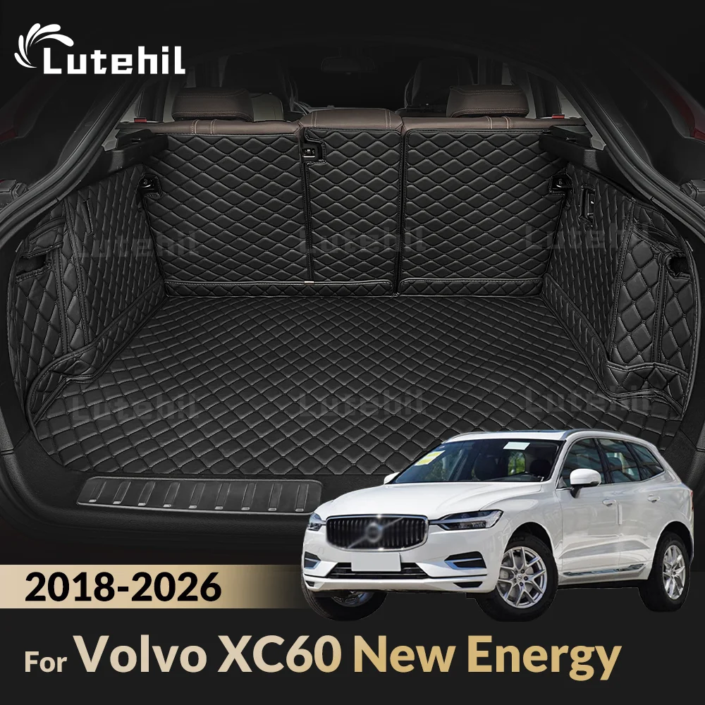 

For Volvo XC60 New Energy 2018-2026 2025 2024 2023 2022 21 20 19 Auto Full Coverage Trunk Mat Cargo Liner Interior Accessories
