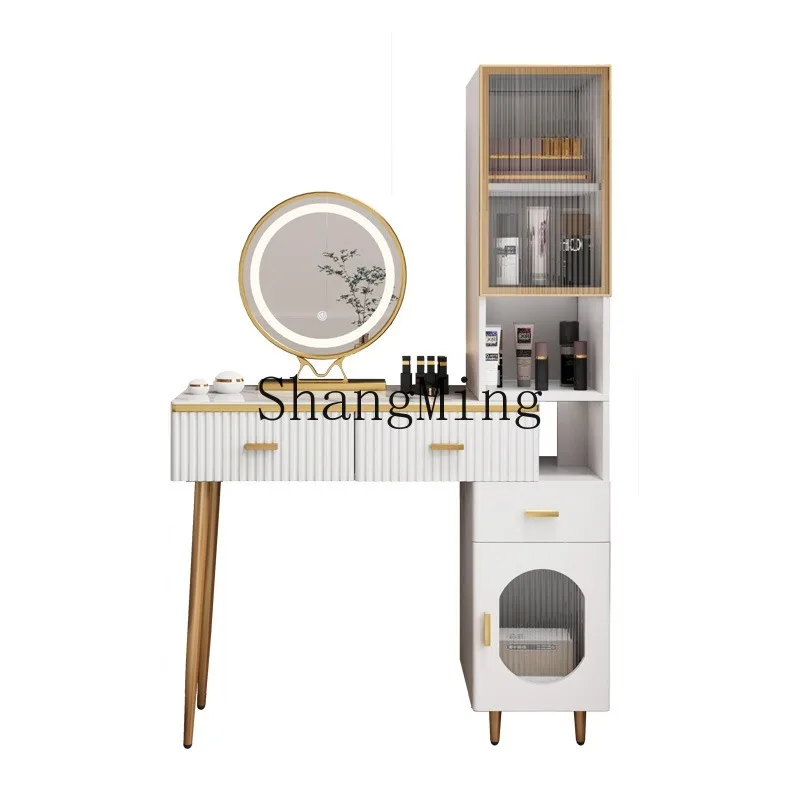 

ZHB dresser desk makeup table integrated bedroom modern simple storage chest makeup table