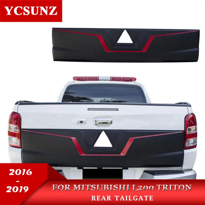 

Tail Gate Cover for Mitsubishi l200 Triton 2015 2016 2017 2018 2019 Tailgate Outer Lid Cover Exterior Parts Accessories