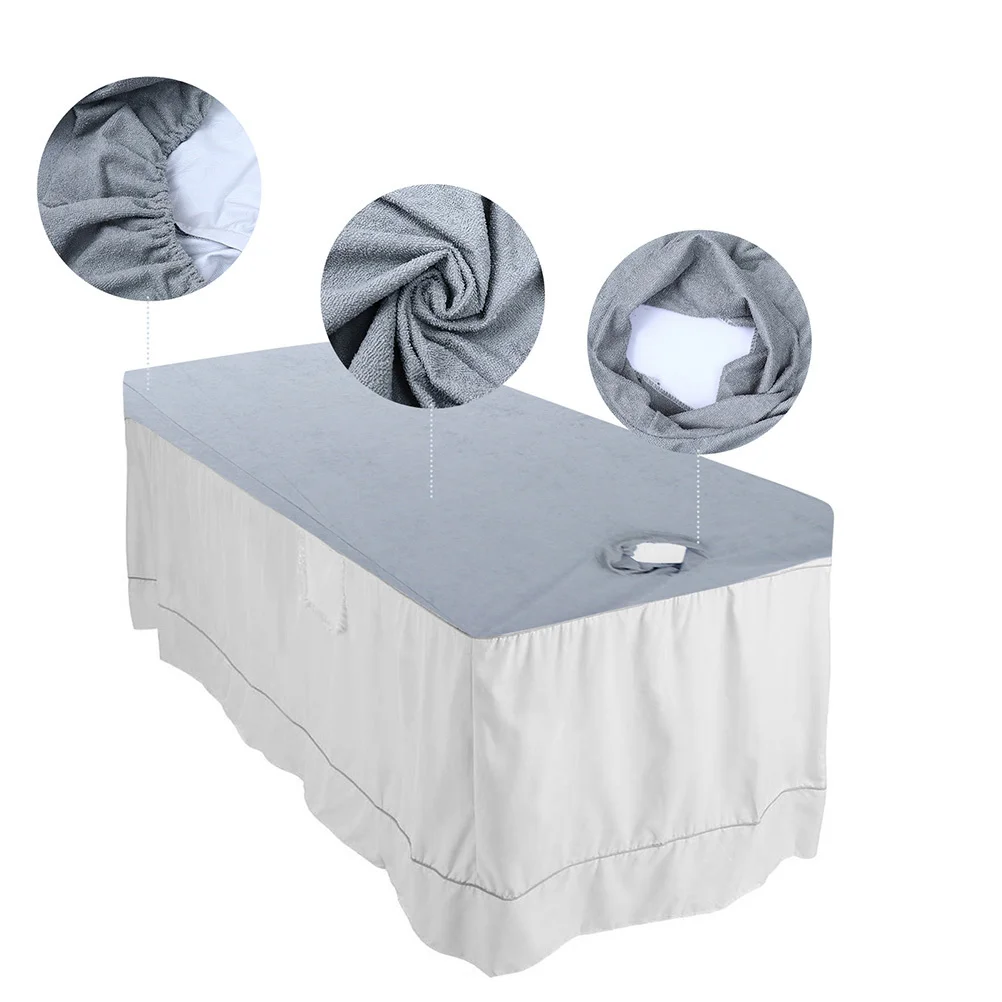 

Massage Spa Bed Cover Wear-Resistant Waterproof Washable Oil-Proof Table Cover Comfortable Beauty Supply Sheet