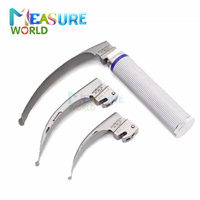 Stainess Steel Anesthesia Laryngoscope Blade Endoscope Endotracheal Intubation Pharynx And Larynx Drug Tool Parts