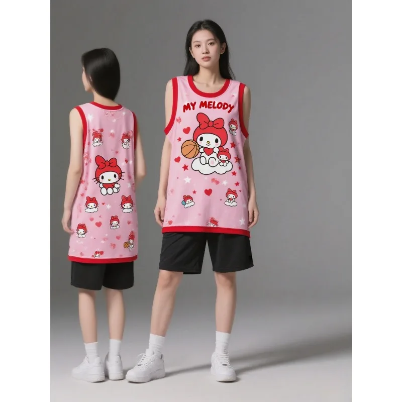 

Баскетбольный жилет без рукавов с 3D принтом MOTO-Cartoon, спортивный топ, летний новый товар