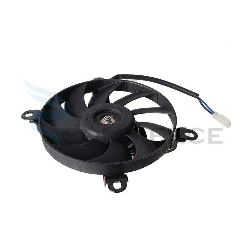 Motorcycle Cooling fan Engine Water Oil Cooler Radiator Electric 12V For KTM CRF YZF KXF RMZ Dirt Bikes ATV Quad Accessories