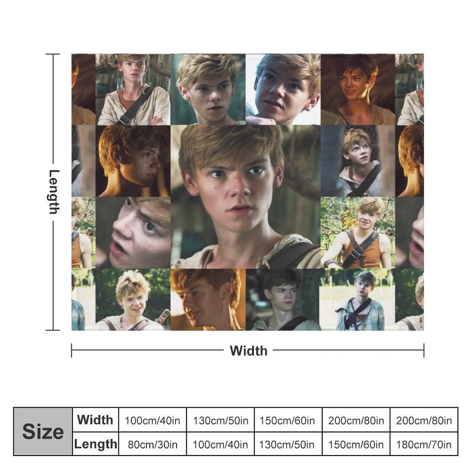 the maze runner newt blanket Throw Blanket heavy to sleep Camping Furry Blankets