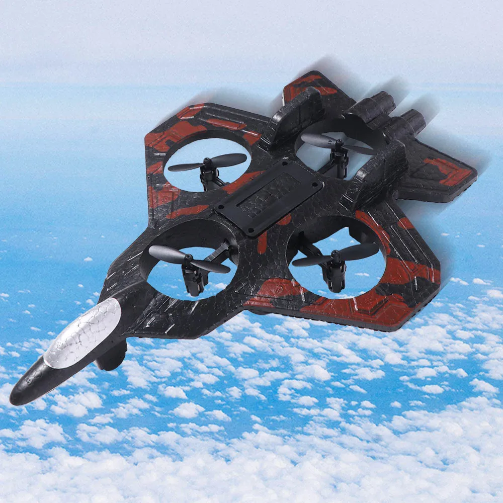 

EPP Foam Remote Control Foam Fighter Gravity Sensing Rechargeable Four Motor Helicopter Toy Portable Durable RC Hobby Jet Plane