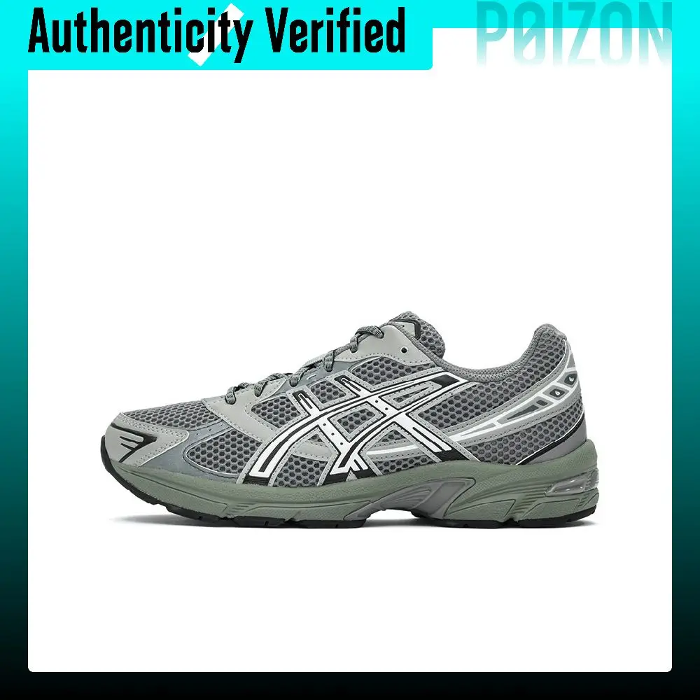 ASICS Gel 1130 Abrasion Resistant Support Low top Casual Trail Running Shoes Unisex Gray Green 1201A910-020