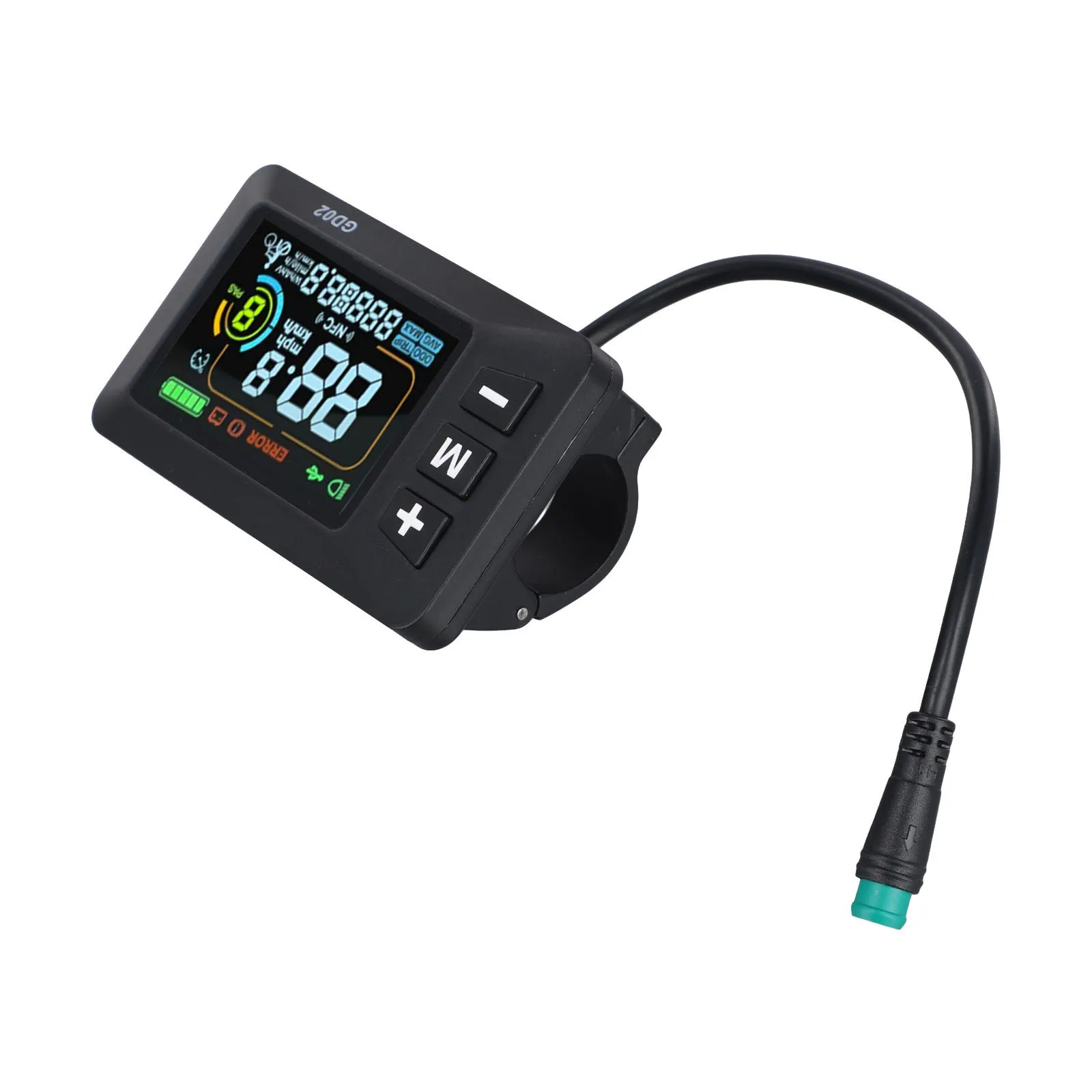

82.02mm*48.02mm Smart LCD Display Sensitive Performance Efficient Operation Large LCD Screen Moisture Protection Real-time Data