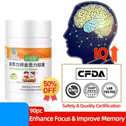 Iq Nootropics Supplements Pills Premium Nootropic Brain Booster Supplement Smart Drugs Enhance Focus Improve Memory Non-Gmo