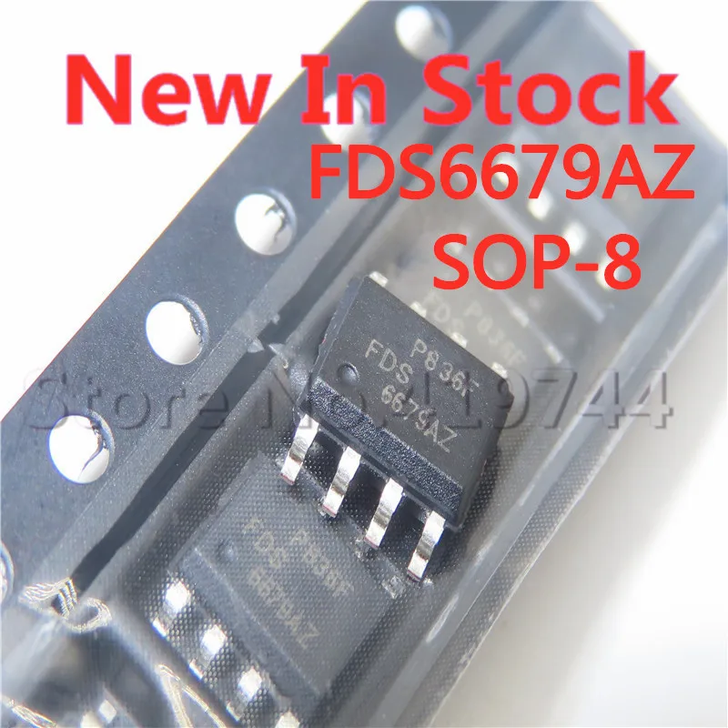 5PCS/LOT FDS6679AZ 6679AZ SOP-8 P-channel MOS field effect transistor 30V 13A In Stock NEW original IC