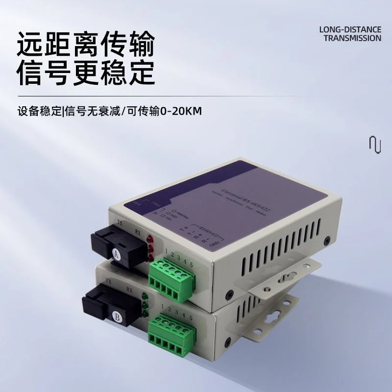 

RS485/422/232 Data Optical Transceiver to Fiber Optic 1 Way 2 Way 4 Way 8 Way Optical Cat with Network Port