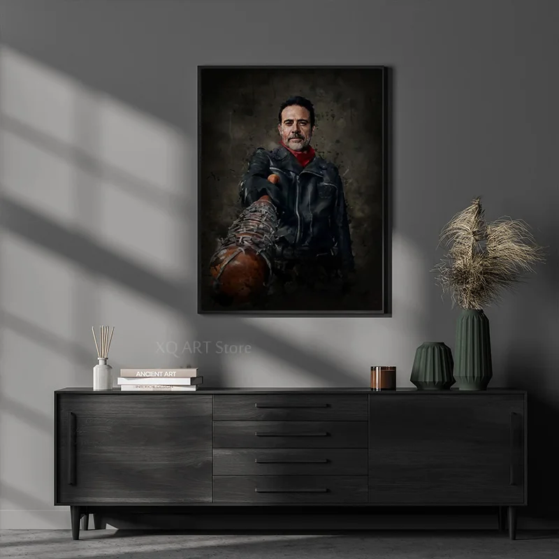 Classic American Zombie Movie TV The Walking Dead Art Wall Picture Canvas Painting And Print Poster For Living Room Home Decor view 3