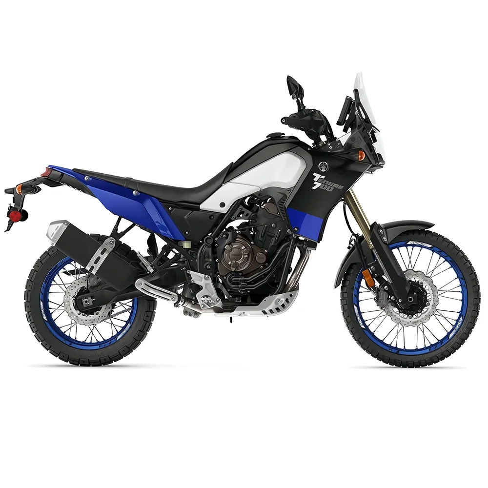 Motorcycle Reflective Wheel Sticker Hub Decals Rim Stripe Tape Kit For Yamaha Tenere700 World Raid Tenere 700 XTZ 07 T7