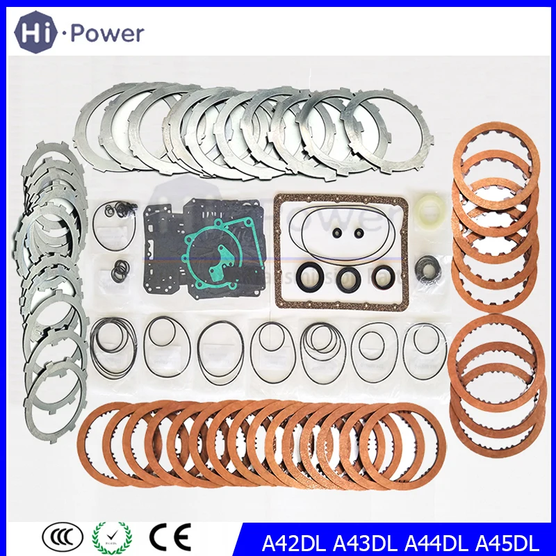 A42DL A43DL A44DL A45DL A45DF Transmission Clutch Master Rebuild Overhaul Kit Steel Friction Plate Gearbox DiscFor V33 03-71