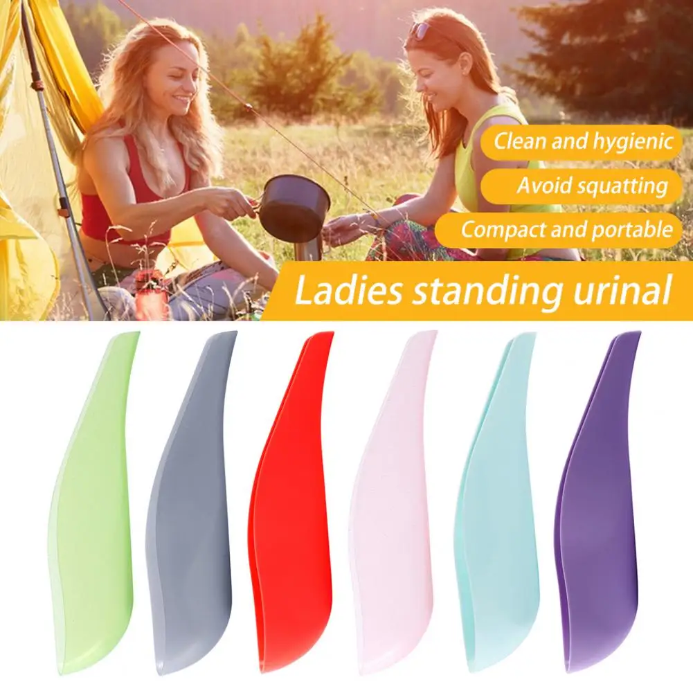 Women Urinal Portable Female Urination Device Reusable Pee Funnel for Women Skin-friendly Food Grade Burr-free Travel Urinal