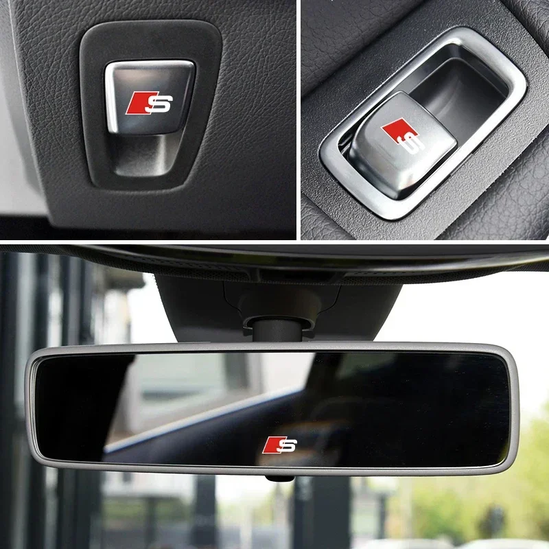 

Car Window Lift Button Sticker Steering Wheel Decal Car Styling For Audi A4L A6L A3 A4 TT Q3 Q5 Q7 A5 A7 S3 S4 S5 S6 S8 RS3 RS4