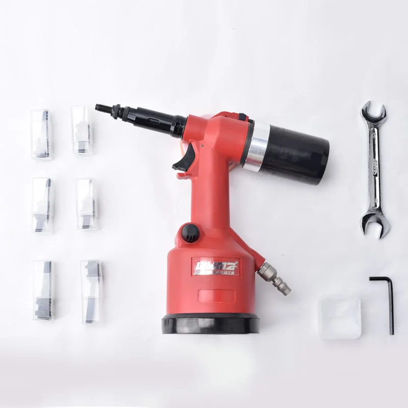 WYMA Hot Sales Pneumatic air Riveter Rivet Nut Pop Blind Bolt Nutsert Gun Riveting Installation Tool Setting Kit Machine