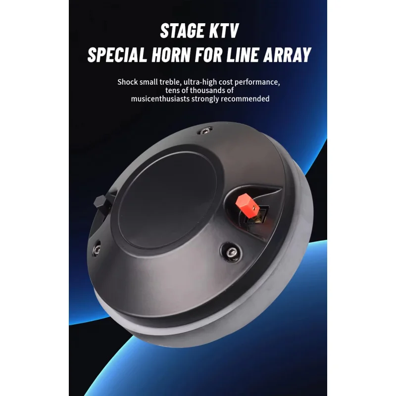 Factory Direct WMAT XY82-8B 75 Nuclear Tweeter Titanium Dome Indoor Outdoor Speaker Head 170 Magnetic Drive Single/Double