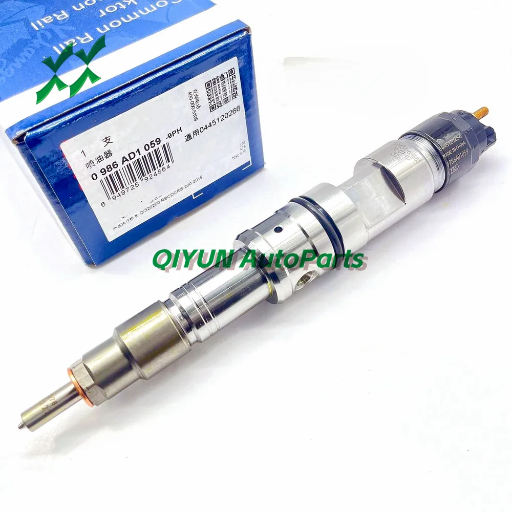 

New Diesel Injector 0445120266 612640090001 0986AD1059 WP12 Engine Machine
