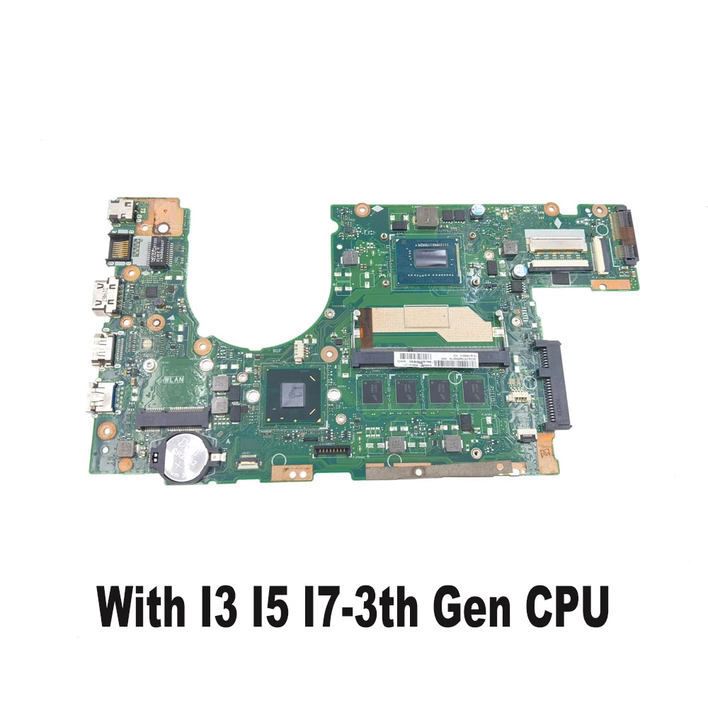 S400CA REV:2.1/3.1 Mainboard For ASUS S500CA S400C S500C S400 S500 Laptop Motherboard With I3 I5 I7-3th Gen CPU 4GB-RAM - view 2