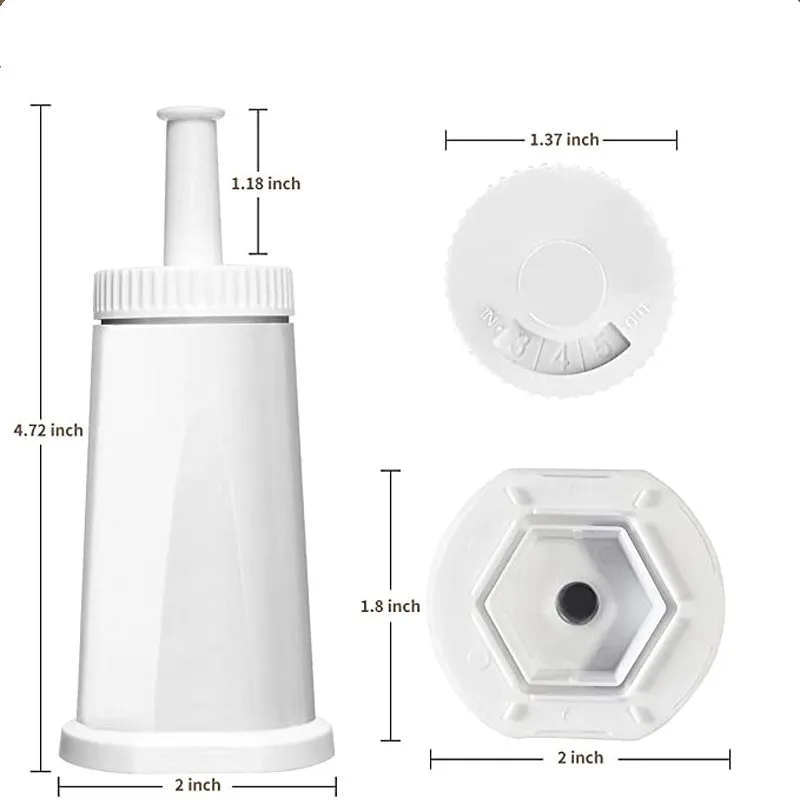 Water Filter for Breville Claro Swiss,Oracle, Barista Touch Filters Bambino Espresso Coffee Machine Replacement Compare