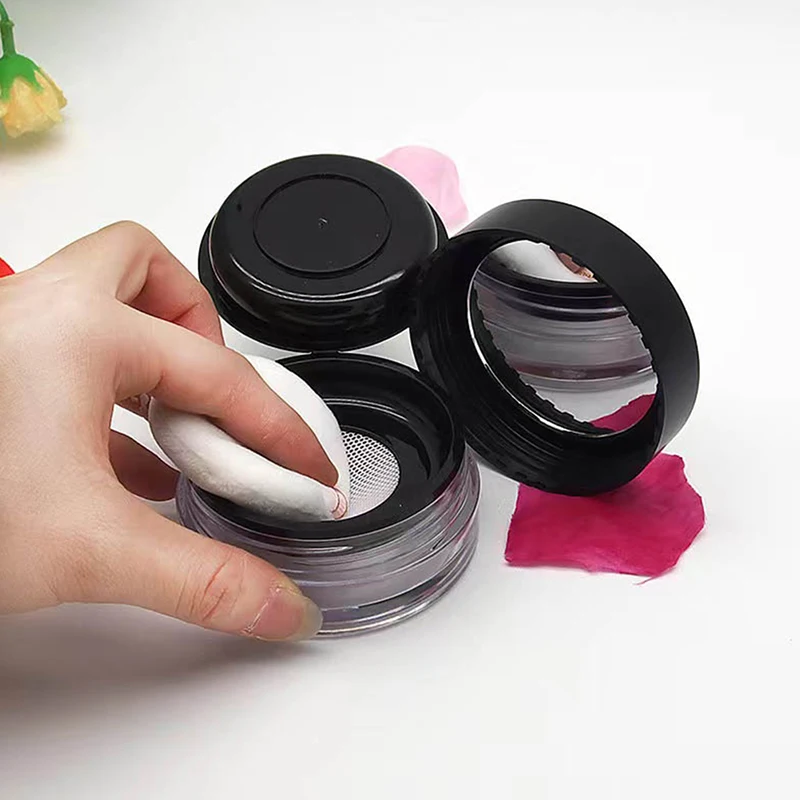 2Pcs Professional Round Shape Portable Facial Powder Foundation Puff Soft Cosmetic Puff Makeup Foundation Sponge Beauty Tool