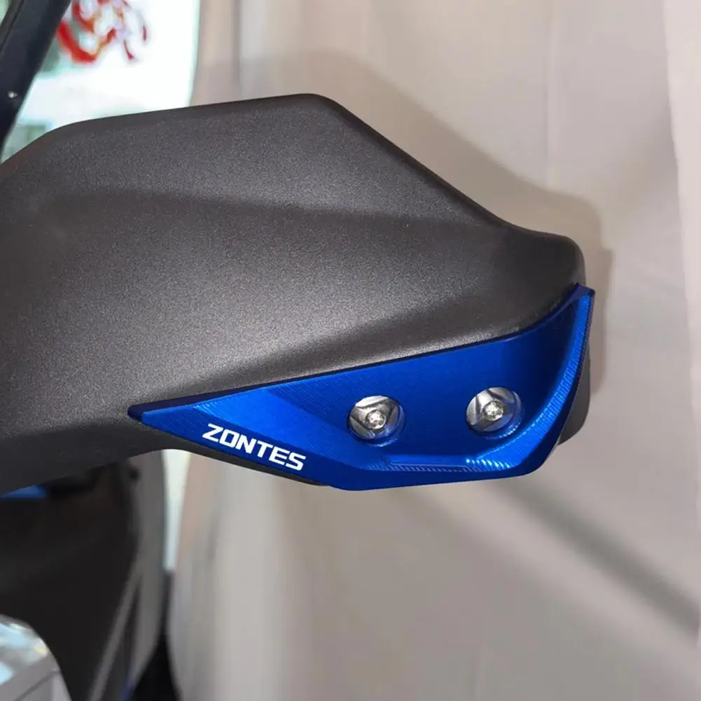 جديد لـ ZONTES 368G 368 G ZT368G 2024 2025 2026 CNC الألومنيوم دراجة نارية Handguard واقية قبعات الزخرفية المقود Prot M0B4 #6