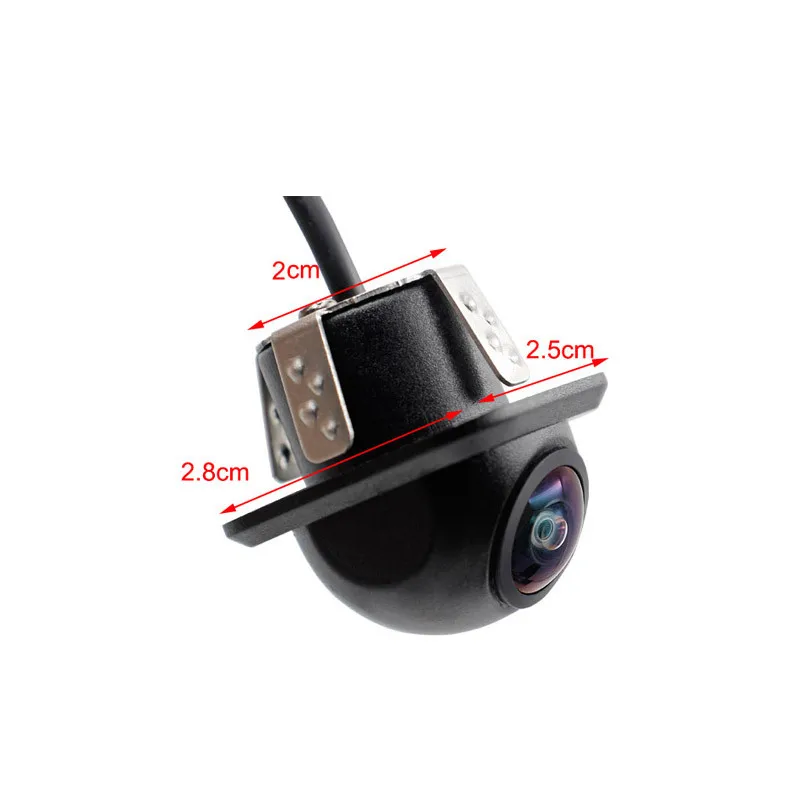 Car AHD reversing camera 1080P/720P reversing image front and rear view small straw hat car camera