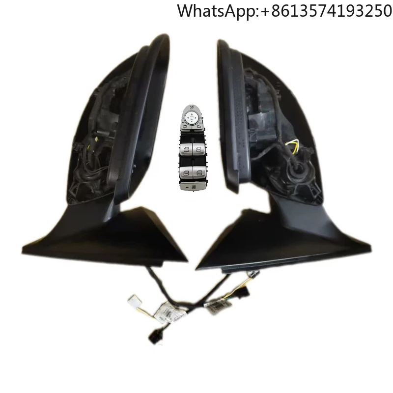 

For Used Rearview Side Mirror Switch for Power Window for Mercedes Benz C Class GLC X205 X253 Right Vehicle Placement Folding Ca