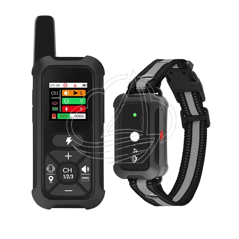 Original 2-in-1 GPS Wireless Dog Fence System Pet Electronic Training Collar Waterproof Rechargeable Outdoor Safety Containment