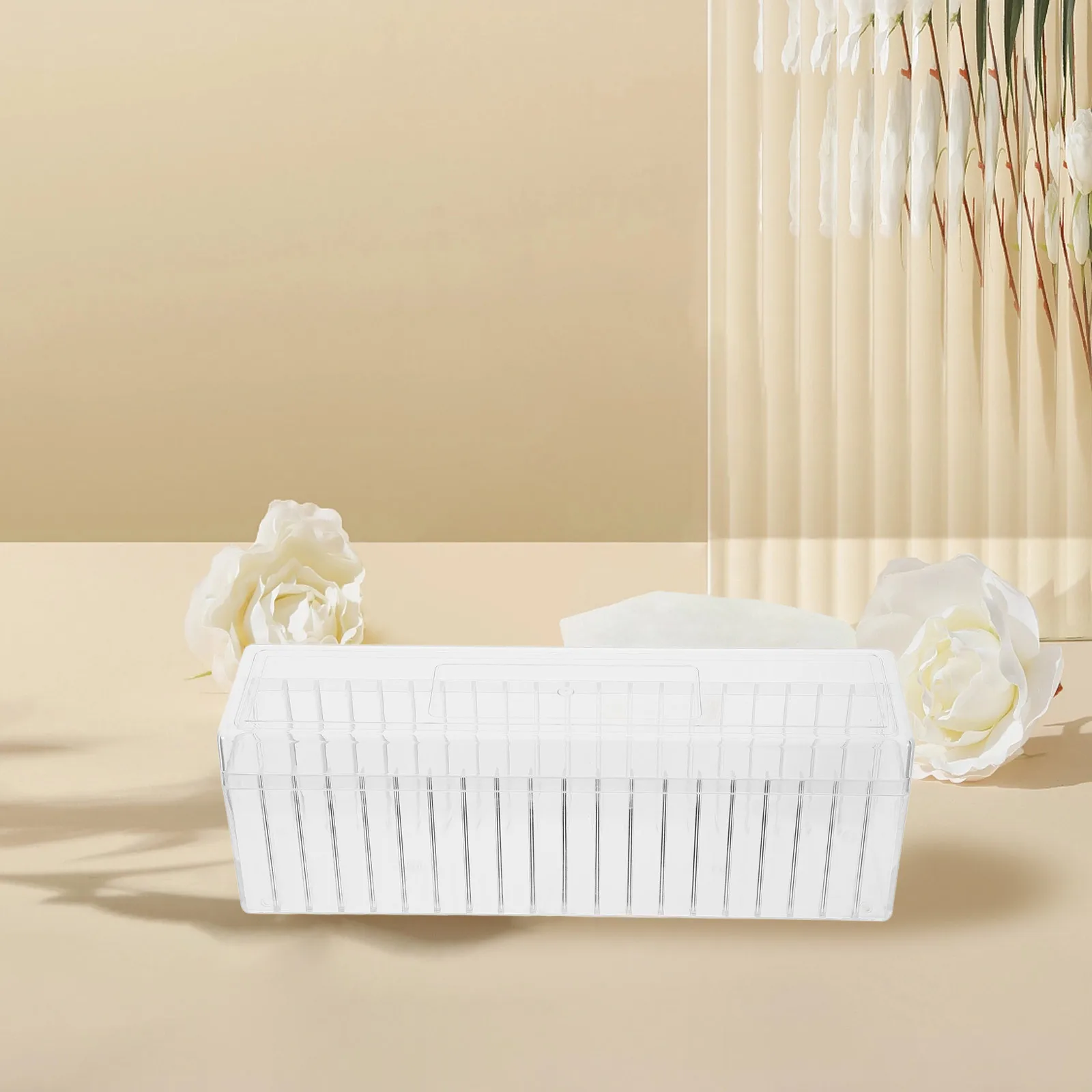 

Plastic Coin Storage Box Clear Organizer For All Coins Bill Display Case Cash Holder Commemorative Coin Collection Box