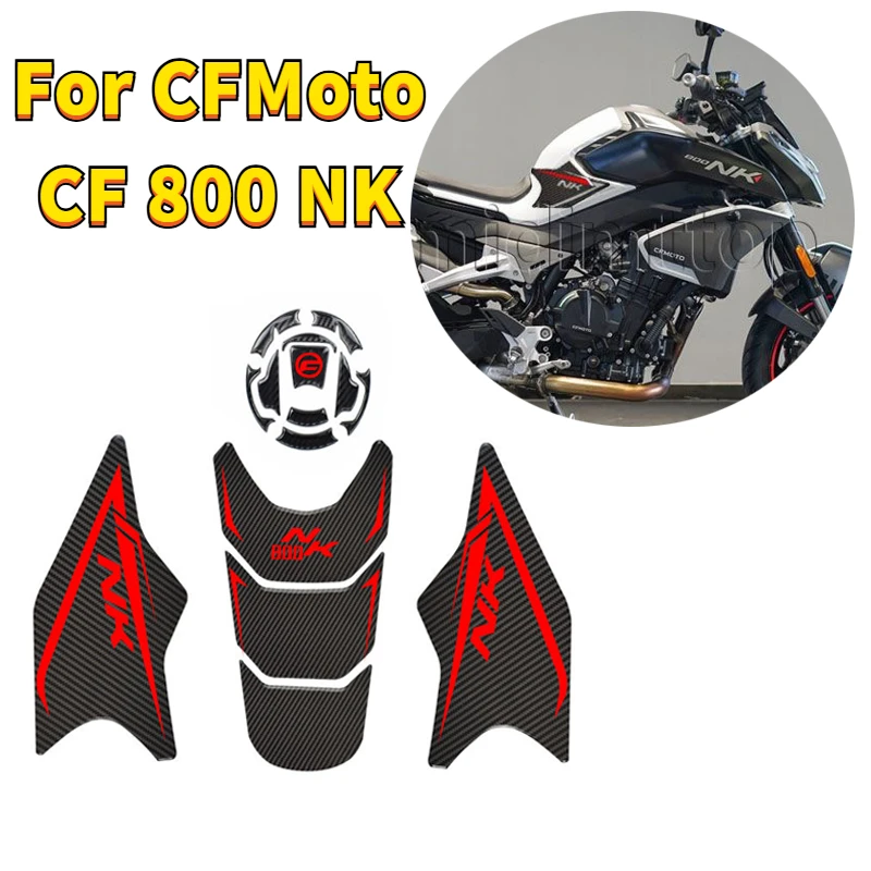 

Side knee protector for CFMoto CF 800 NK 800nk cf800nk 2023 sticker decal,anti-slip pad for motorcycle fuel tank