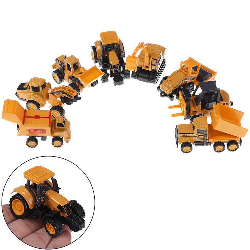 

1PC 8 Styles Alloy Engineering Car Tractor Toy Dump Truck Model Toy Cars for Kid