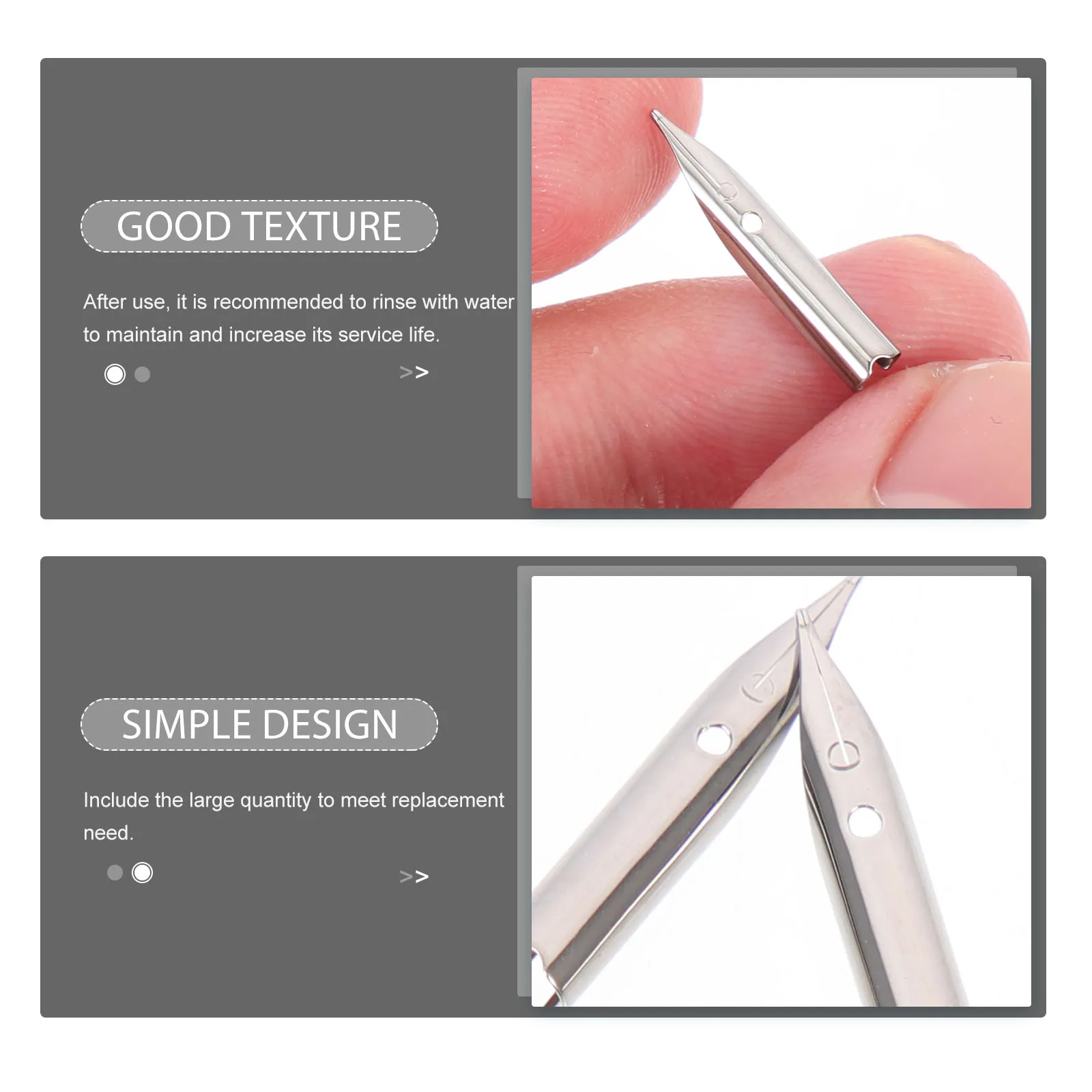 

20Pcs Replacement Pen Nibs Premium Metal Fountain Pen Tips for Smooth Writing Calligraphy and Lettering Practice Supplies