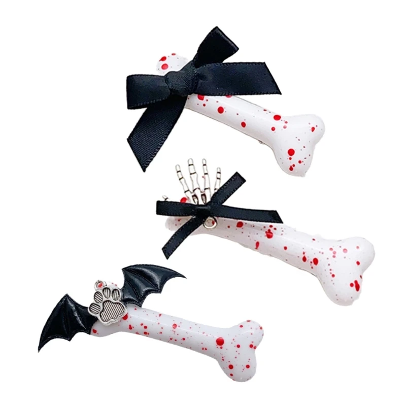 

2pcs Butterfly Bows Wing Bone Hair Clip For Women And Girls Acrylic Alloy Hairpieces Fashion Accessory Hair Decoration