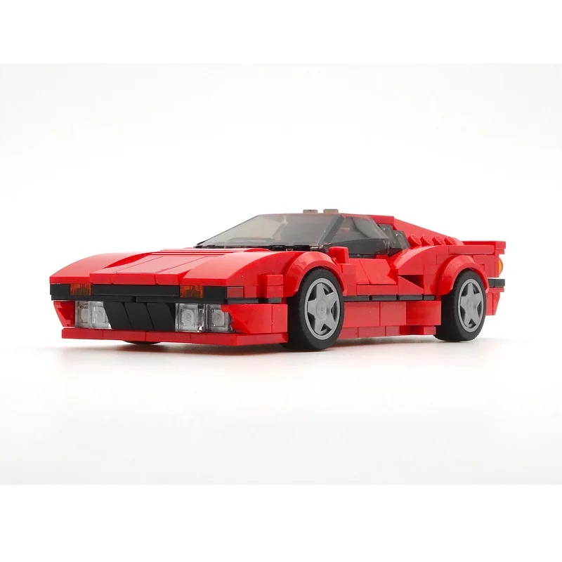 

Building Block Car Model 309 Parts City Speed Champion 1969 Muscle Classic Racing Toy For Boys Christmas Gift