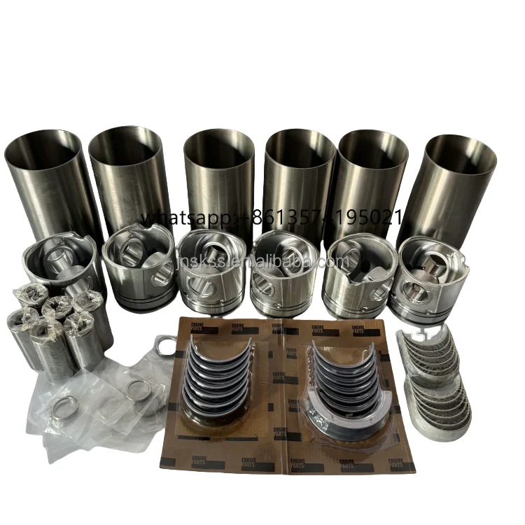

Engin LINER KIT PISTON 6754-31-2111 for PC200-8M0 PC220-8 Engine 6D107E