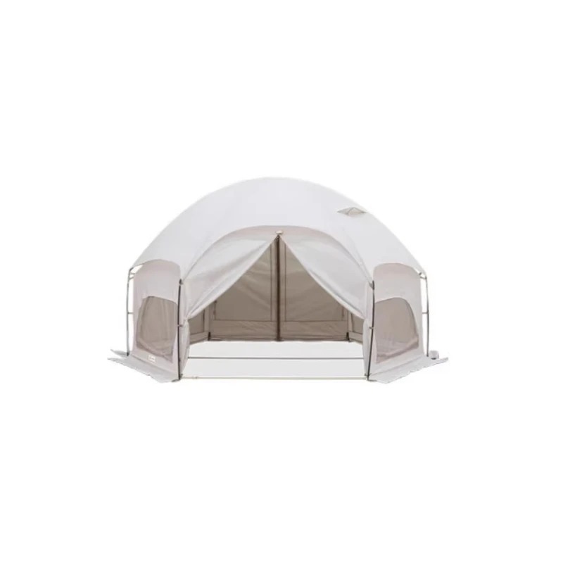 Outdoor camping tent white cotton tent Korea