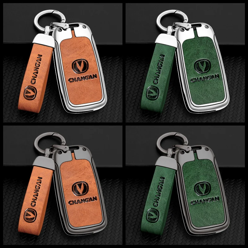 Car Key Fob Cover Case Protect Shell Holder Set For Changan CX70 CS55 EADO CX20 Alsvin CS15EV CS75 CS35 Plus CS15 CS95 RAETON