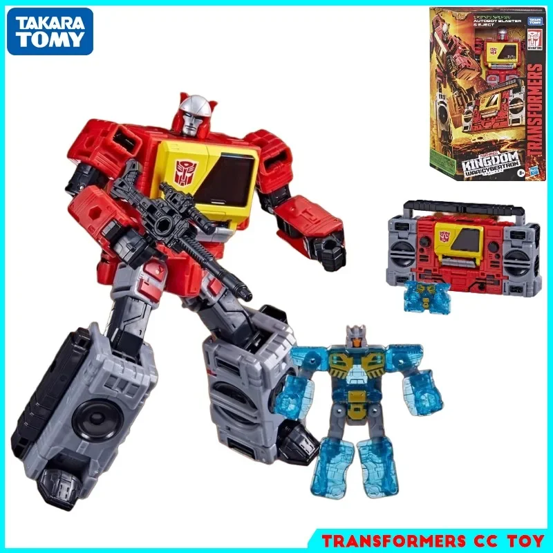 

Transformers Takara Tomy Genuine In Stock Kingdom WFC-K44 Autobot Blaster & Eject Action Figure Gift Children's Toy