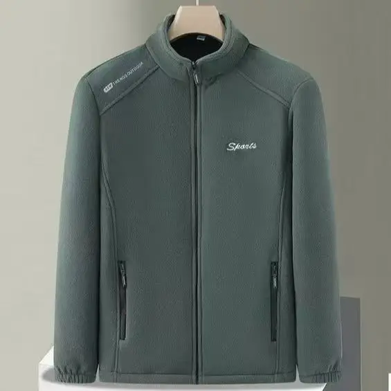 

Men's Fce Jaet Stand Collar Winter Warmth Outerwear Thiened Cotton Clothes Daily Wear Promise Man Brand 2025 Autumn New