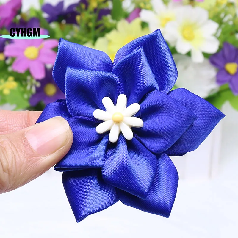 

New Children's Hair Accessories set Fashion blue flowers Hairpins Headband Barrettes H17