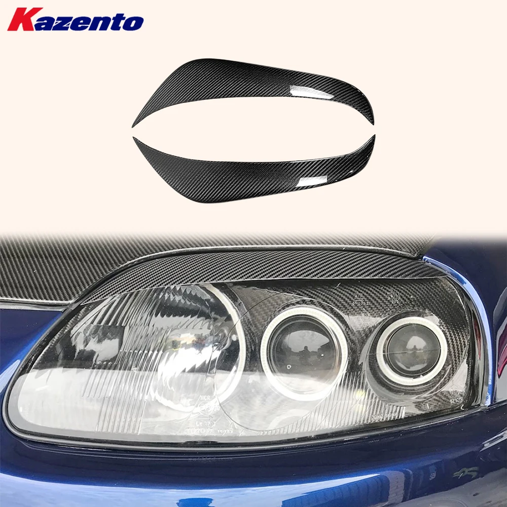 

Комплект для бровей, пара, 2 шт., углеродное волокно в стиле KZ для 93-98 Supra MK4 JZA80