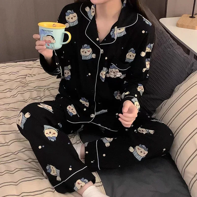 

Sweet and cute little eight pajamas spring new Sanrio loungewear casual and comfortable pajamas cartoon cute loungewear