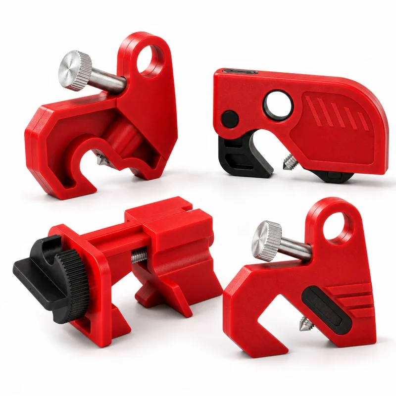BOZZYS Tool Free Miniature Circuit Breaker Lockout Suitable for Small and Medium-sized Breakers with Handle Thickness≤8MM