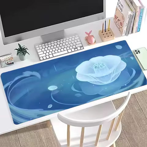 Large Mausepad Genshin Impact Коврик Для Мыши Gaming Laptops Gamer Keyboard Pad Pc Accessories Deskmat Mouse Rubber Mat Mousepad